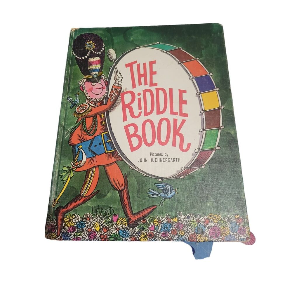 Vintage The Riddle Book Hardback Book